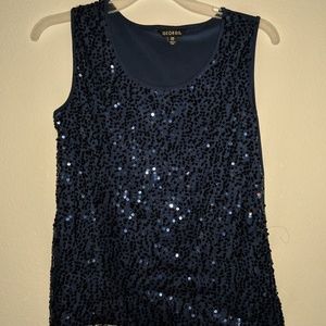 Sequin tank top